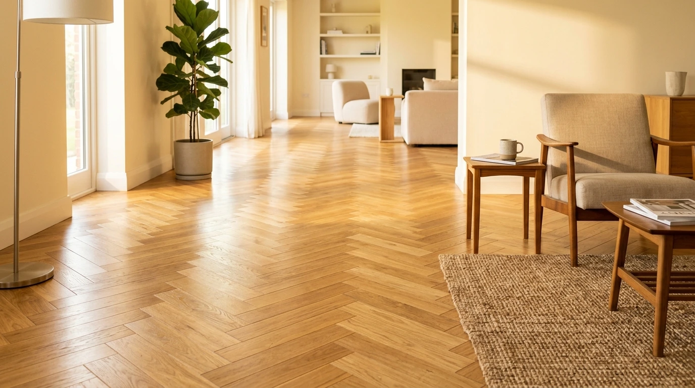 Outils et ponceuse pour la rénovation de parquet