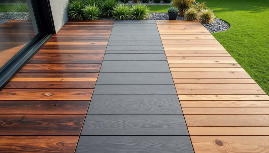 découvrez un comparatif complet entre bois exotique, composite et pin pour choisir le matériau idéal pour vos projets de construction et décoration.