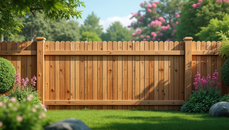 Clôtures et palissades bois : intimité et durabilité