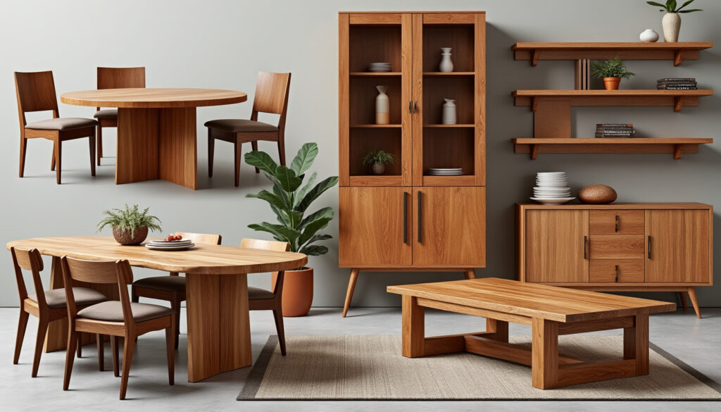 découvrez notre mobilier bois sur mesure, alliant différentes essences de qualité et finitions personnalisées pour un style unique et durable.