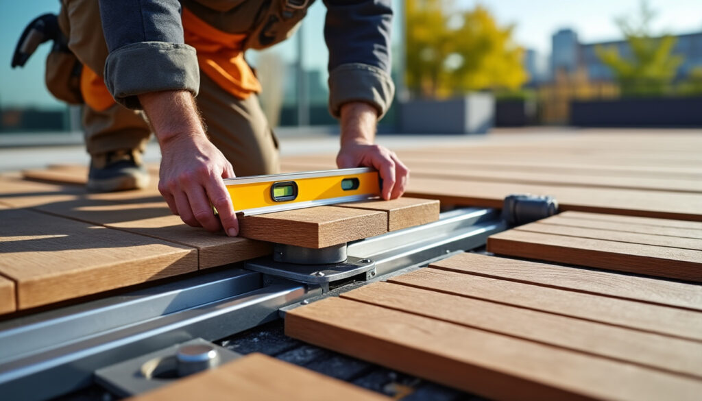 découvrez notre guide étape par étape pour réussir la pose de votre terrasse sur plots, avec des conseils pratiques pour une installation facile et durable.