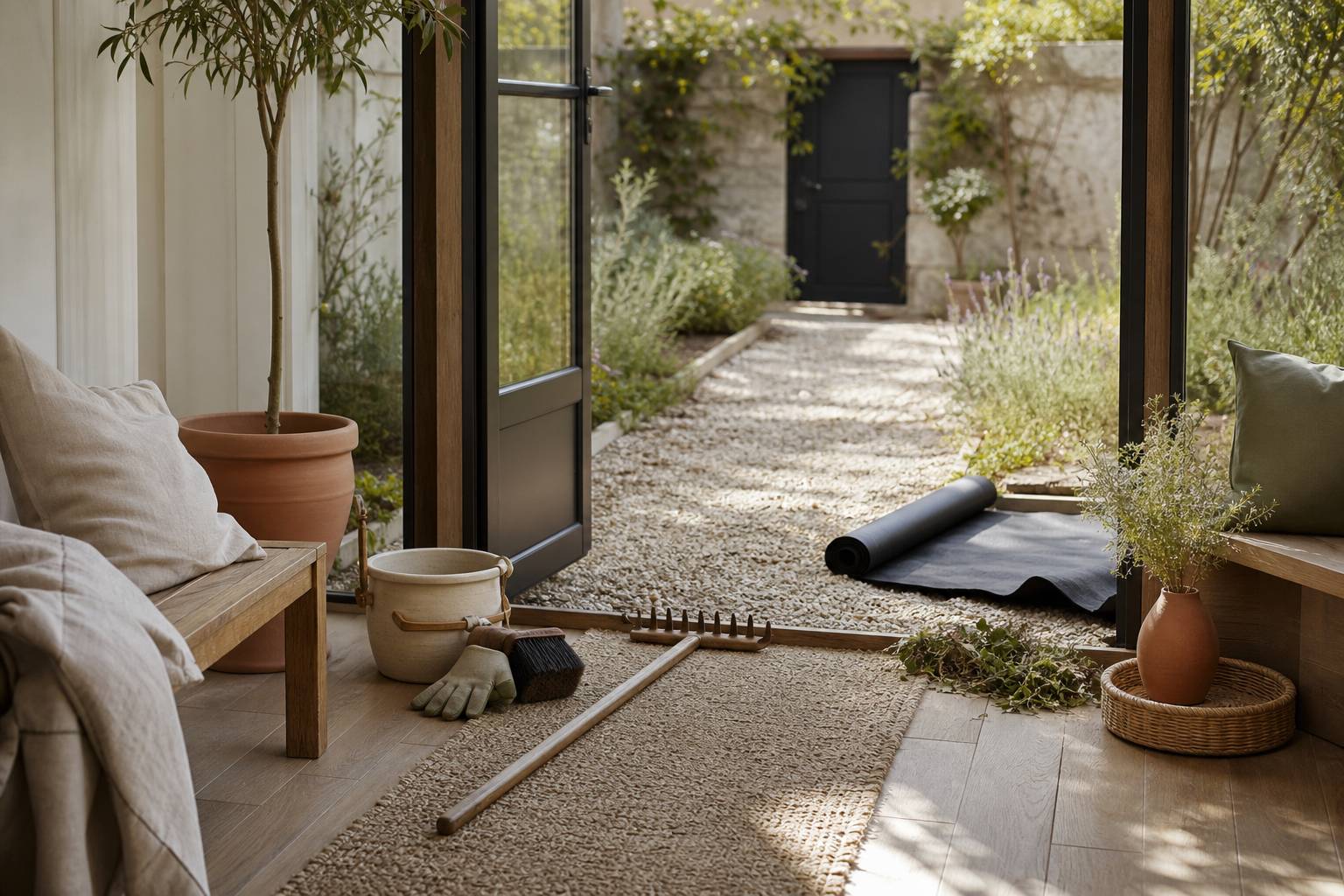 Astuces efficaces pour un gravier toujours propre et sans mauvaises herbes, Pourquoi le gravier se
