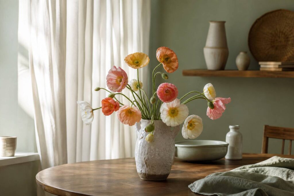 Ces fleurs romantiques plébiscitées par une icône de la déco qui feront oublier les tulipes