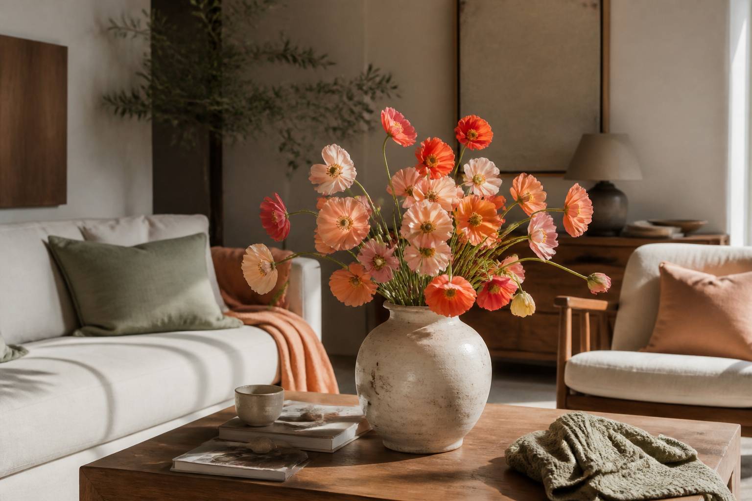 Ces fleurs romantiques plébiscitées par une icône de la déco qui feront oublier les tulipes