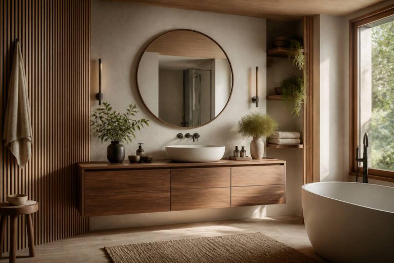 Salle de bain : quelle est la hauteur idéale pour installer un miroir ?