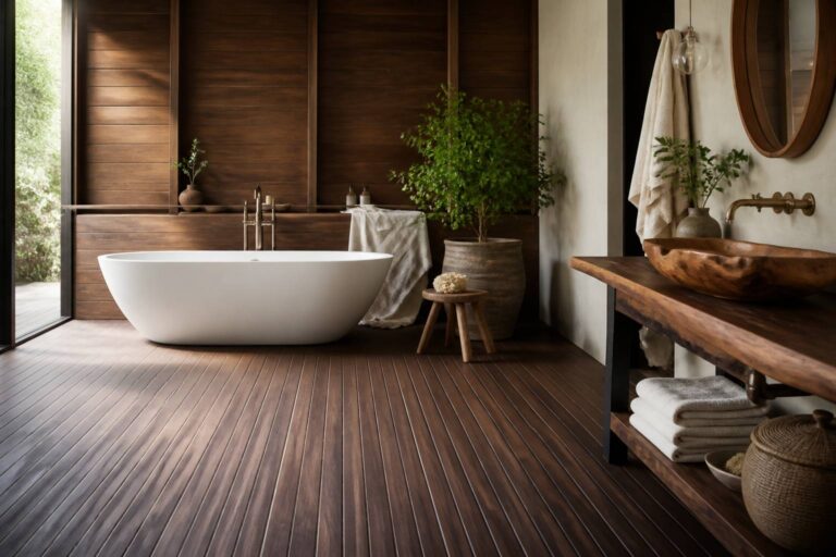 Parquet en salle de bain : l&rsquo;élégance et la praticité au rendez-vous