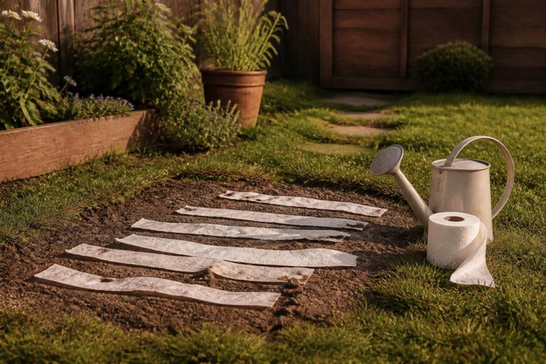 Pelouse abîmée : oubliez le rachat de gazon, découvrez l&rsquo;astuce efficace avec du papier toilette