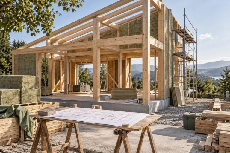 Maison ossature bois et incendie : ce que dit la réglementation