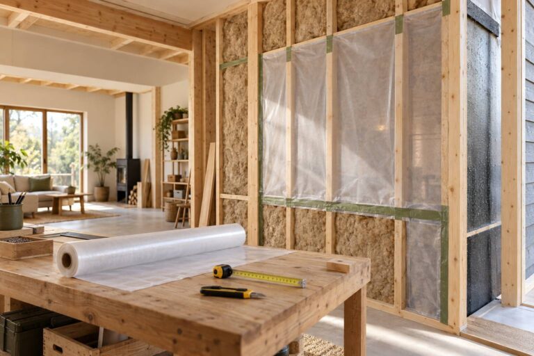 Maison ossature bois et humidité : le pare-vapeur expliqué