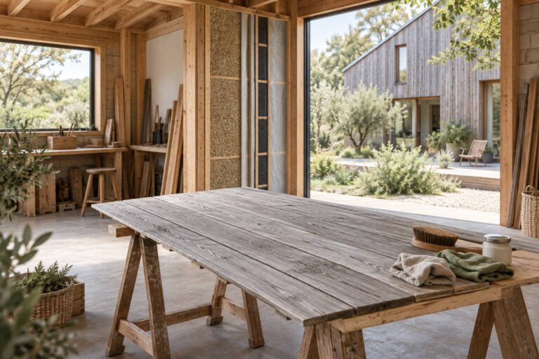 Maison ossature bois : l&rsquo;entretien réel, année après année