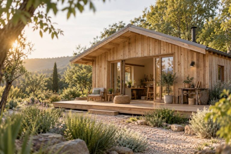 Traiter et entretenir un chalet bois exposé